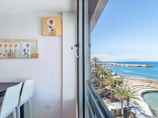 Studio te huur in Lajilla,  Arguineguín Casco, Gran Canaria , direct aan het water met zeezicht : Ref 4467