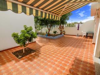 Terrace : Terraced house for sale in Los Jardines,  San Fernando, Gran Canaria  with garage : Ref 05077-CA