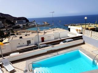 Apartment zu mieten in Sanfé,  Puerto Rico, Gran Canaria  mit Meerblick : Ref 05201-CA