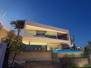 Fassade : Grundstück zu kaufen in  Arguineguín, Loma Dos, Gran Canaria  mit Meerblick : Ref 05236-CA