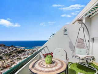 Appartement te huur in Scorpio,  Puerto Rico, Gran Canaria  met zeezicht : Ref 05239-CA