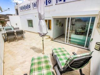 Terrasse : Apartment zu kaufen in Los Caideros,  Patalavaca, Los Caideros, Gran Canaria  mit Meerblick : Ref 05338-CA