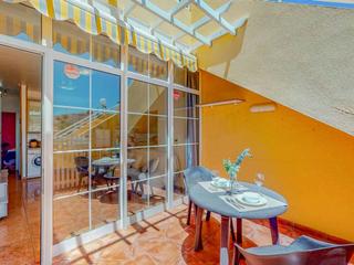 Terrace : Apartment for sale in Residencial Loma Estrella,  Arguineguín, Loma Dos, Gran Canaria   : Ref 05433-CA