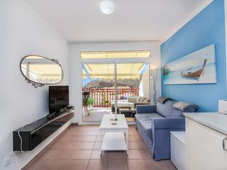 Lägenhet för uthyrning i Inagua,  Puerto Rico, Gran Canaria  med havsutsikt : Ref 05413-CA