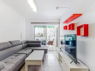 Living room : Apartment  for sale in Las Algas,  Playa del Inglés, Gran Canaria with sea view : Ref 05422-CA