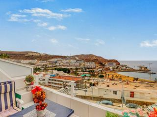 Terrasse : Leilighet til salgs i Sanfe,  Puerto Rico, Gran Canaria  med havutsikt : Ref 05453-CA
