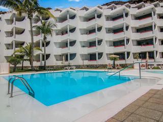 Piscina : Apartamento en venta en Cardenal,  Playa del Cura, Gran Canaria  con vistas al mar : Ref 05448-CA