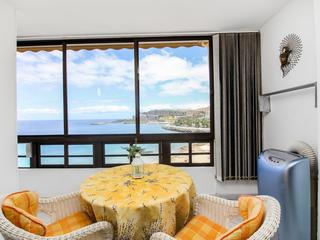 Lägenhet , i första raden för uthyrning i Doñana,  Patalavaca, Gran Canaria med havsutsikt : Ref 05445-CA