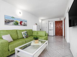 Lägenhet , i första raden för uthyrning i Doñana,  Patalavaca, Gran Canaria med havsutsikt : Ref 05445-CA