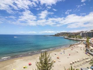 Lägenhet , i första raden för uthyrning i Doñana,  Patalavaca, Gran Canaria med havsutsikt : Ref 05445-CA