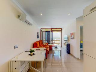 Woonkamer : Appartement te koop in Danubio,  Patalavaca, Gran Canaria  met zeezicht : Ref 05467-CA