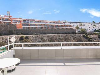Terrace : Apartment  for sale in Lairaga,  Amadores, Gran Canaria with sea view : Ref 05475-CA