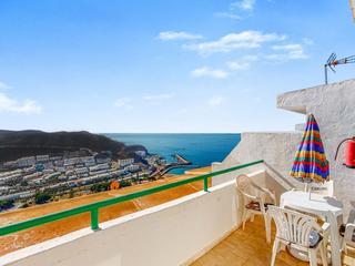 Uitzicht : Appartement  te koop in Monte Paraiso,  Puerto Rico, Gran Canaria met zeezicht : Ref 05485-CA