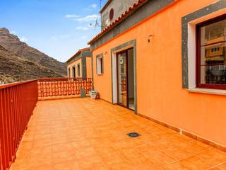 Terrasse : Appartement  en vente à Las Tejas,  Mogán, Pueblo de Mogán, Gran Canaria  : Ref 05492-CA