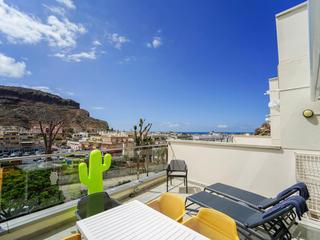 Utsikt : Lägenhet  till salu  i Ribera del Carmen,  Mogán, Puerto y Playa de Mogán, Gran Canaria med garage : Ref 05514-CA