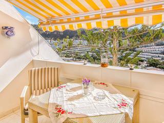 Terrasse : Appartement en vente à Puerto Plata,  Puerto Rico, Gran Canaria  avec vues sur mer : Ref 05515-CA