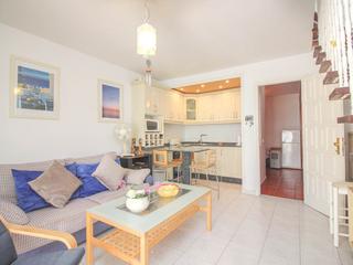 Stue : Dupleks  til salgs i Vistamar,  Patalavaca, Gran Canaria med havutsikt : Ref 05526-CA