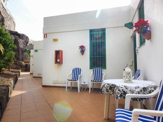 Terraza : Apartamento en venta en Halley,  Puerto Rico, Barranco Agua La Perra, Gran Canaria  con vistas al mar : Ref 05529-CA