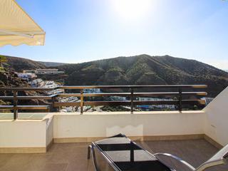 Terrace : Apartment for sale in Jacaranda,  Puerto Rico, Gran Canaria  with sea view : Ref 05540-CA