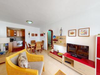 Vardagsrum : Lägenhet till salu  i Monseñor,  Playa del Cura, Gran Canaria  med havsutsikt : Ref 05555-CA