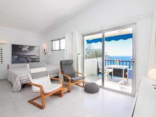Vardagsrum : Studiolägenhet  till salu  i Canarios IV, Vista Canaria,  Patalavaca, Gran Canaria med havsutsikt : Ref 05568-CA