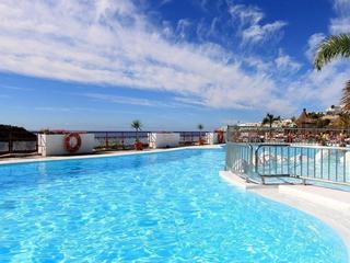 Schwimmbad : Apartment zu kaufen in Guanabara Park,  Puerto Rico, Barranco Agua La Perra, Gran Canaria  mit Meerblick : Ref 05659-CA