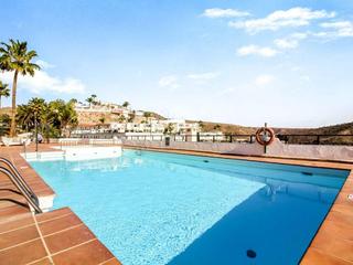 Piscina : Apartamento en venta en Jacaranda,  Puerto Rico, Gran Canaria  con vistas al mar : Ref 05564-CA
