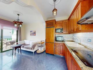 Cocina : Apartamento en venta en Los Veleros,  Puerto Rico, Barranco Agua La Perra, Gran Canaria  con vistas al mar : Ref 05576-CA