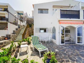 Terraza : Apartamento  en venta en Vista Canaria,  Patalavaca, Gran Canaria con vistas al mar : Ref 05606-CA