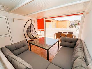 Terrasse : Maison jumelée en vente à  Arguineguín, Loma Dos, Gran Canaria  avec vues sur mer : Ref 05614-CA