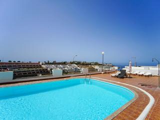 Swimming pool : Apartment for sale in Montegrande,  Puerto Rico, Gran Canaria  with sea view : Ref 05618-CA