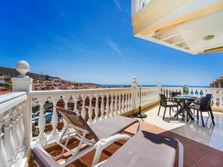 Terrace : Apartment  for sale in  Patalavaca, Gran Canaria with sea view : Ref 05626-CA