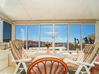 Living room : Apartment for sale in Solemio,  Patalavaca, Gran Canaria  with sea view : Ref 05635-CA