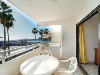Terrasse : Appartement , en première ligne en vente à Portonovo,  Puerto Rico, Gran Canaria avec vues sur mer : Ref 05711-CA