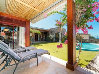 Terrass : Villa  till salu  i Anfi Tauro,  Tauro, Gran Canaria med garage : Ref 05653-CA