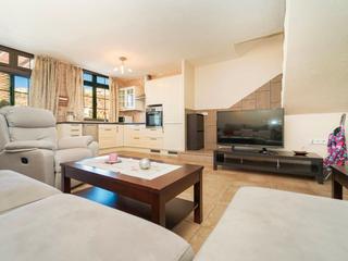 Living/dining room : Duplex for sale in Las Fresas,  Puerto Rico, Gran Canaria  with sea view : Ref 05658-CA