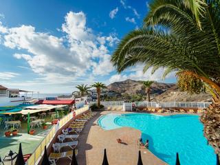 Zwembad : Bungalow te koop in Caideros,  Patalavaca, Los Caideros, Gran Canaria  met zeezicht : Ref 05669-CA