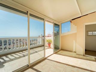 Terrace : House  for sale in  Arguineguín, Loma Dos, Gran Canaria with sea view : Ref 05672-CA