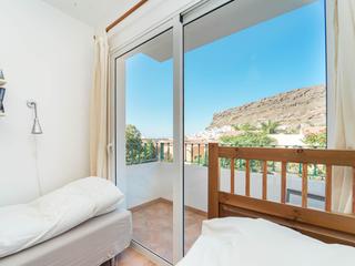 Slaapkamer : Appartement  te koop in Norias,  Mogán, Puerto y Playa de Mogán, Gran Canaria  : Ref 05698-CA