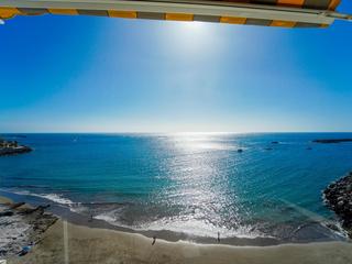 Utsikt : Studiolägenhet , i första raden till salu  i Don Paco,  Patalavaca, Gran Canaria med havsutsikt : Ref 05708-CA