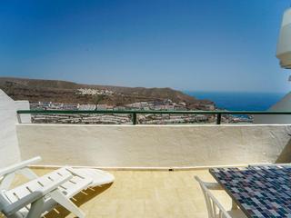 Terrasse : Appartement en vente à Monte Paraiso,  Puerto Rico, Gran Canaria  avec vues sur mer : Ref 05745-CA