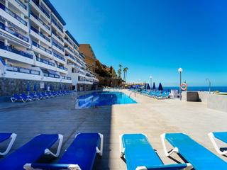 Zwembad : Appartement  te koop in Vista Taurito,  Taurito-Playa de Mogán, Gran Canaria met zeezicht : Ref 05773-CA