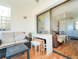 Terraza : Apartamento  en venta en Corona Rosa,  Puerto Rico, Barranco Agua La Perra, Gran Canaria con vistas al mar : Ref 05801-CA