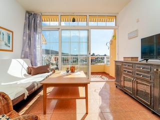 Wohnzimmer : Apartment  zu kaufen in Loma Estrella,  Arguineguín, Loma Dos, Gran Canaria mit Meerblick : Ref 05843-CA