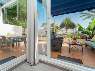 Terras : Appartement te koop in Suite Monte Golf,  Playa del Cura, Gran Canaria  met zeezicht : Ref 05835-CA
