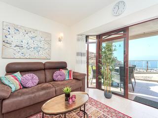 Salón : Apartamento en venta en Guanabara Park,  Puerto Rico, Barranco Agua La Perra, Gran Canaria  con vistas al mar : Ref 05836-CA