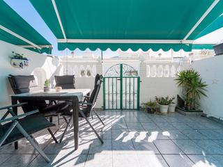 Terras : Duplexwoning  te koop in Vista Mar,  Patalavaca, Gran Canaria met zeezicht : Ref 05899-CA