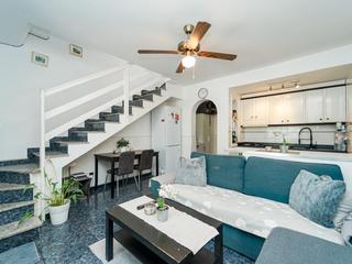 Woon-eetkamer : Duplexwoning  te koop in Vista Mar,  Patalavaca, Gran Canaria met zeezicht : Ref 05899-CA