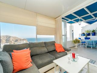 Living room : Apartment for sale in Bahia Azul,  Puerto Rico, Gran Canaria  with sea view : Ref 05871-CA
