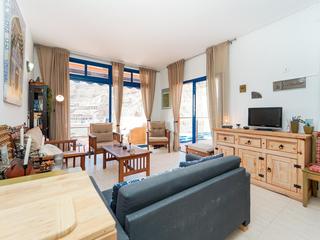 Salón : Apartamento en venta en Taurito Building,  Taurito-Playa de Mogán, Gran Canaria  con vistas al mar : Ref 05885-CA